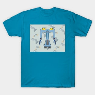 August Floating Robot T-Shirt